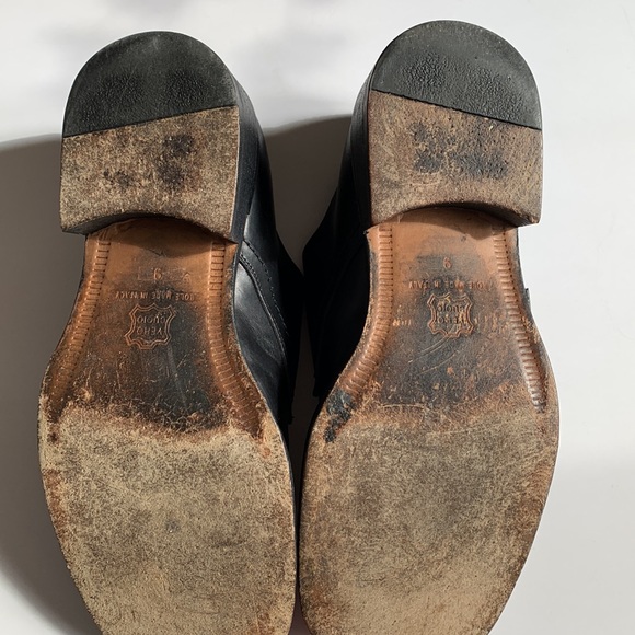 Vintage Men’s Kenneth Cole Italian Leather Dress Shoes Size 9 - Picture 3 of 5